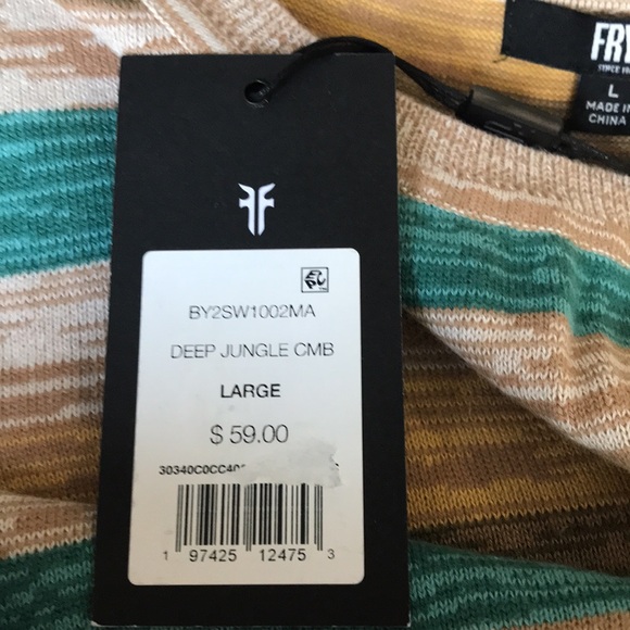 NEW Frye Sweater Top. Large - Picture 6 of 6